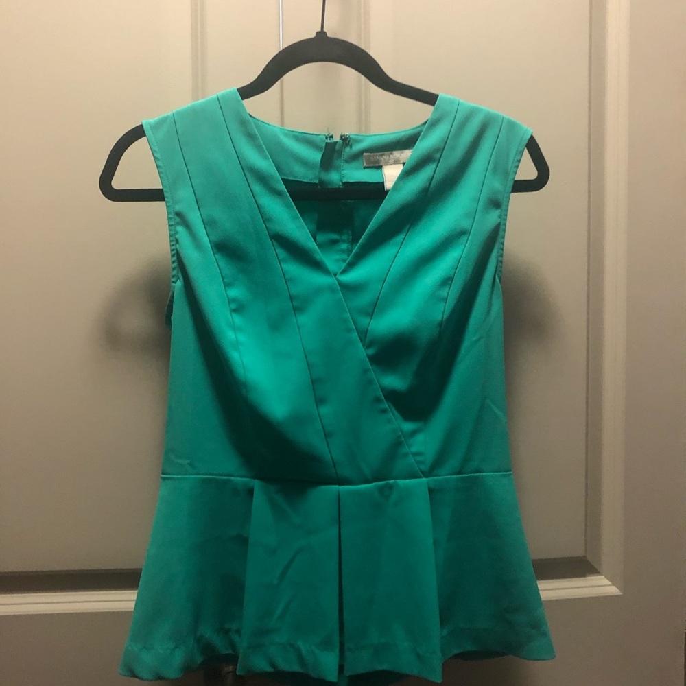 Green blouse